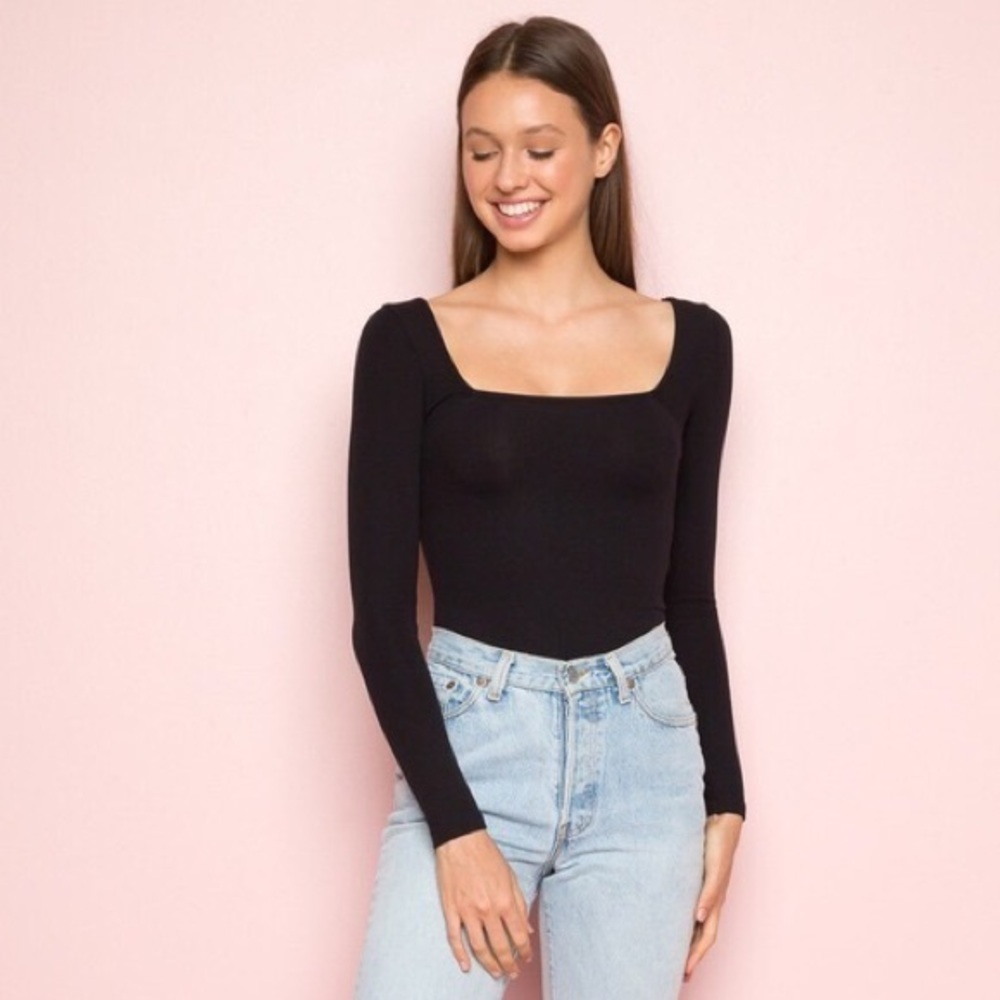 Brandy Melville square neck top